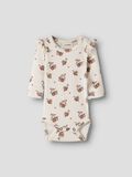 Product image thumbnail - PRINTED ROMPER, Turtledove | 1