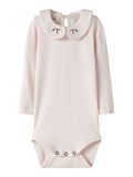 Product image thumbnail - LONG SLEEVED ROMPER, Almost Mauve | 4