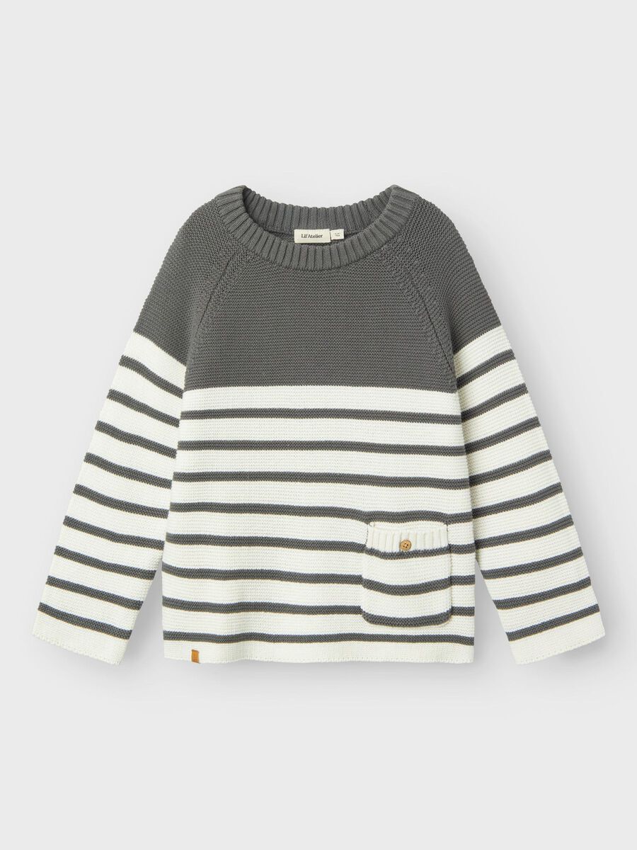 name it LANGARM STRICKPULLOVER, Pewter, highres - 13232114_Pewter_003.jpg