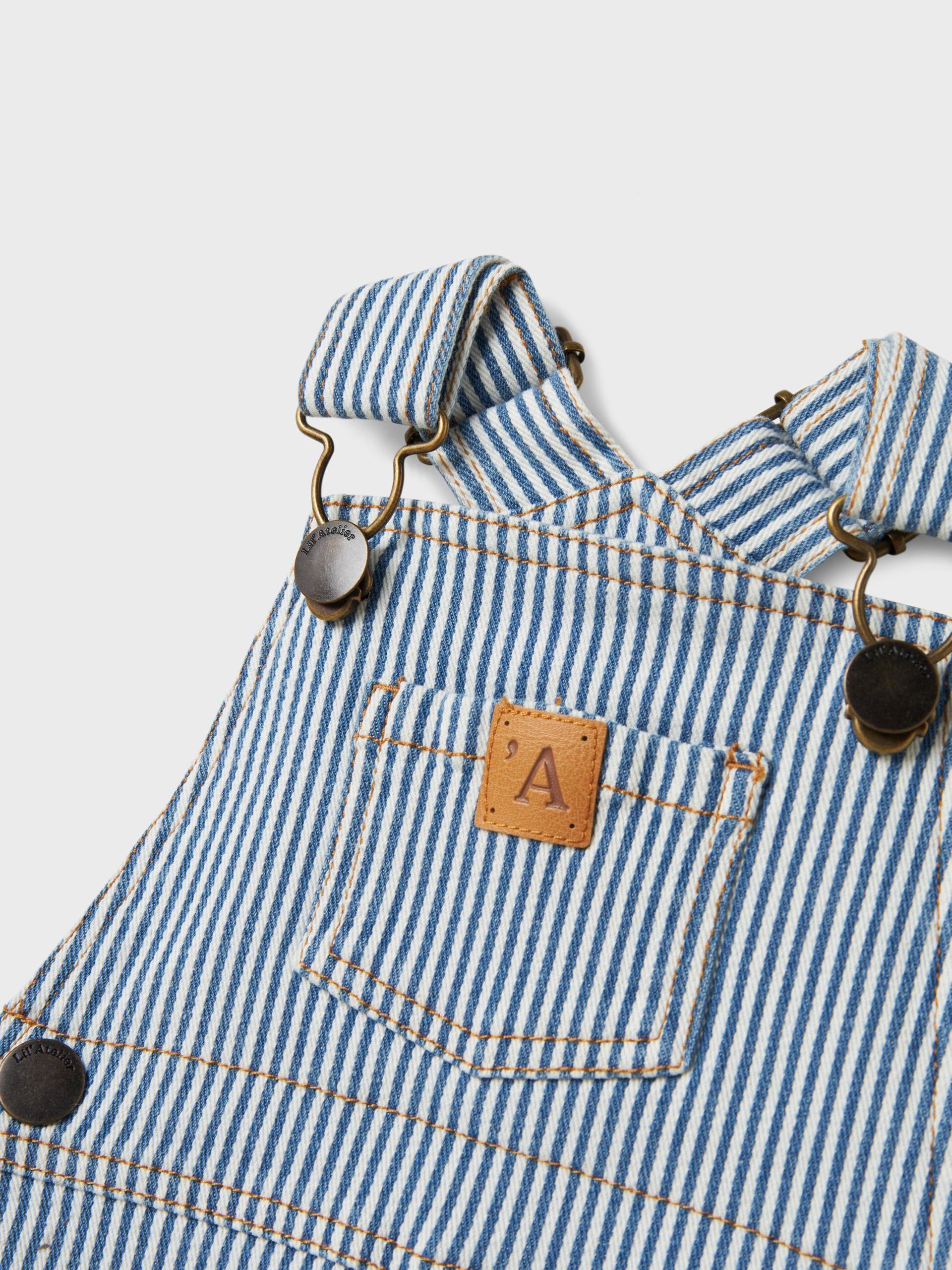 Carousel image - STRIPED PLAYSUIT, Zen Blue | 3