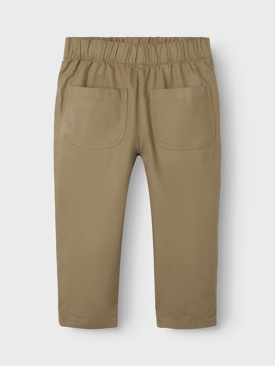 Carousel image - LOOSE FIT TROUSERS, Petrified Oak | 1
