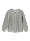 Name it LONG SLEEVED KNITTED CARDIGAN, Limestone, highres - 13231613_Limestone_001.jpg