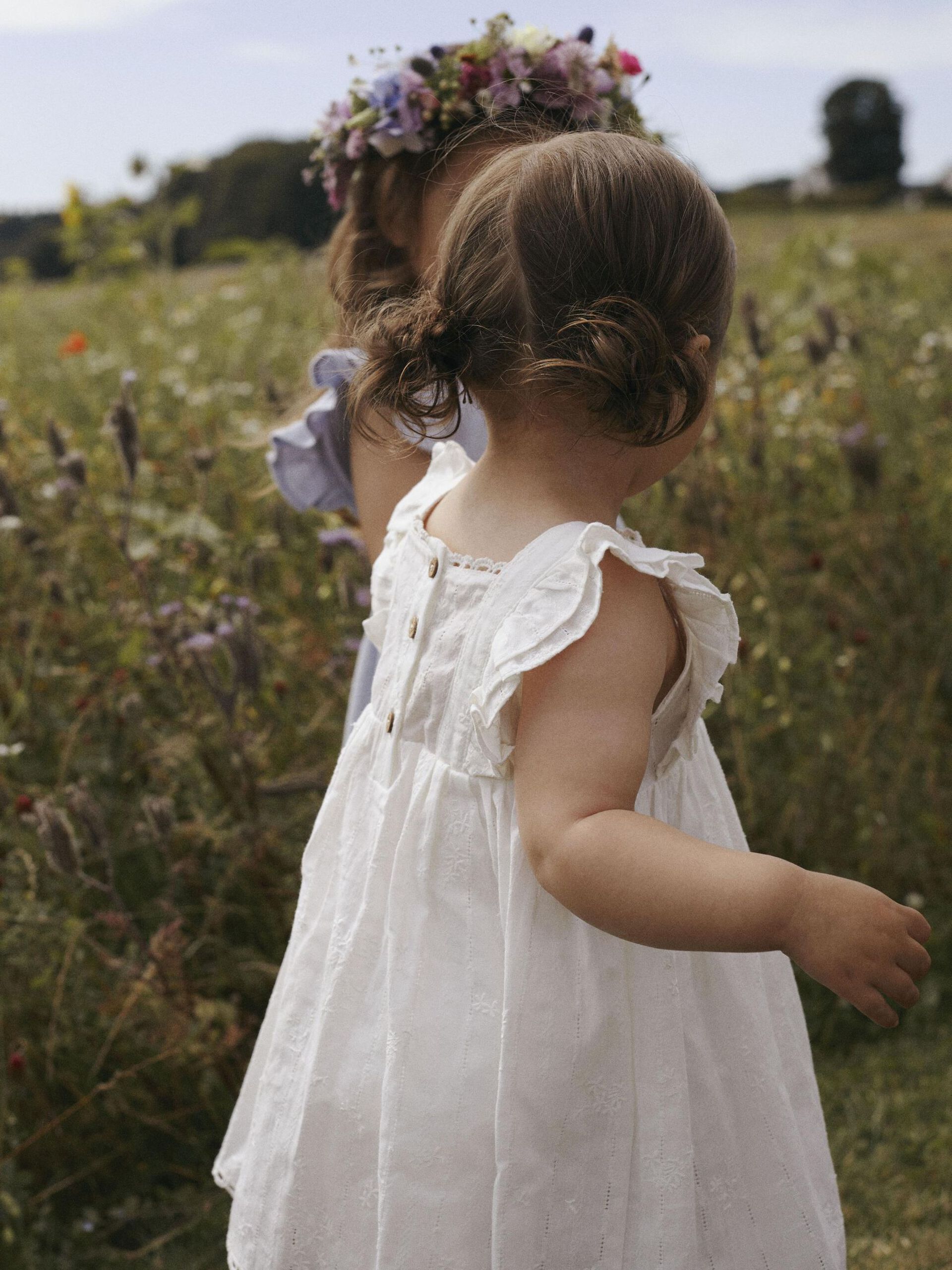 Carousel image - ØKOLOGISK BOMULD KJOLE, Coconut Milk | 2