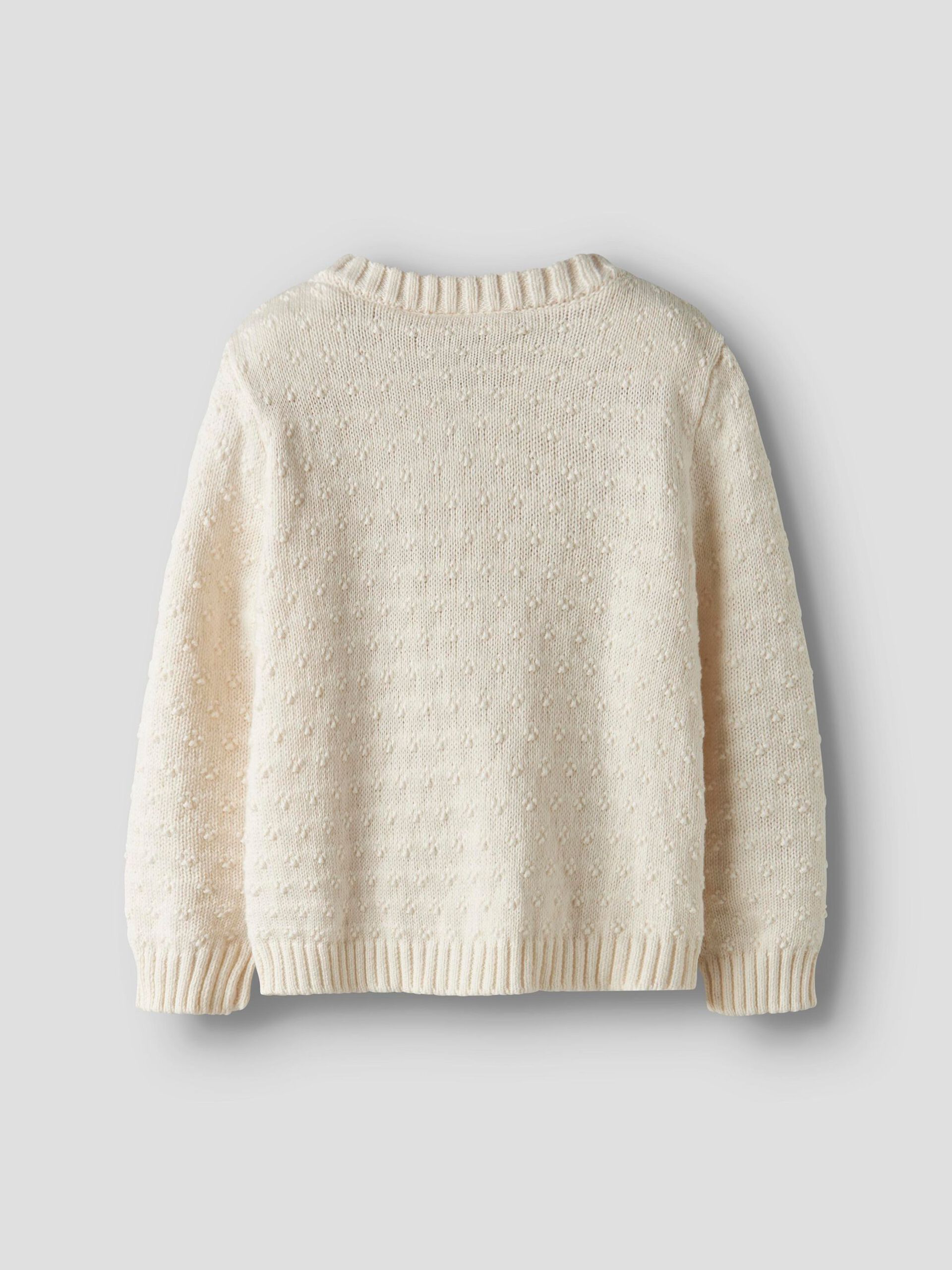 Carousel image - REGULAR FIT KNITTED CARDIGAN, Turtledove | 2