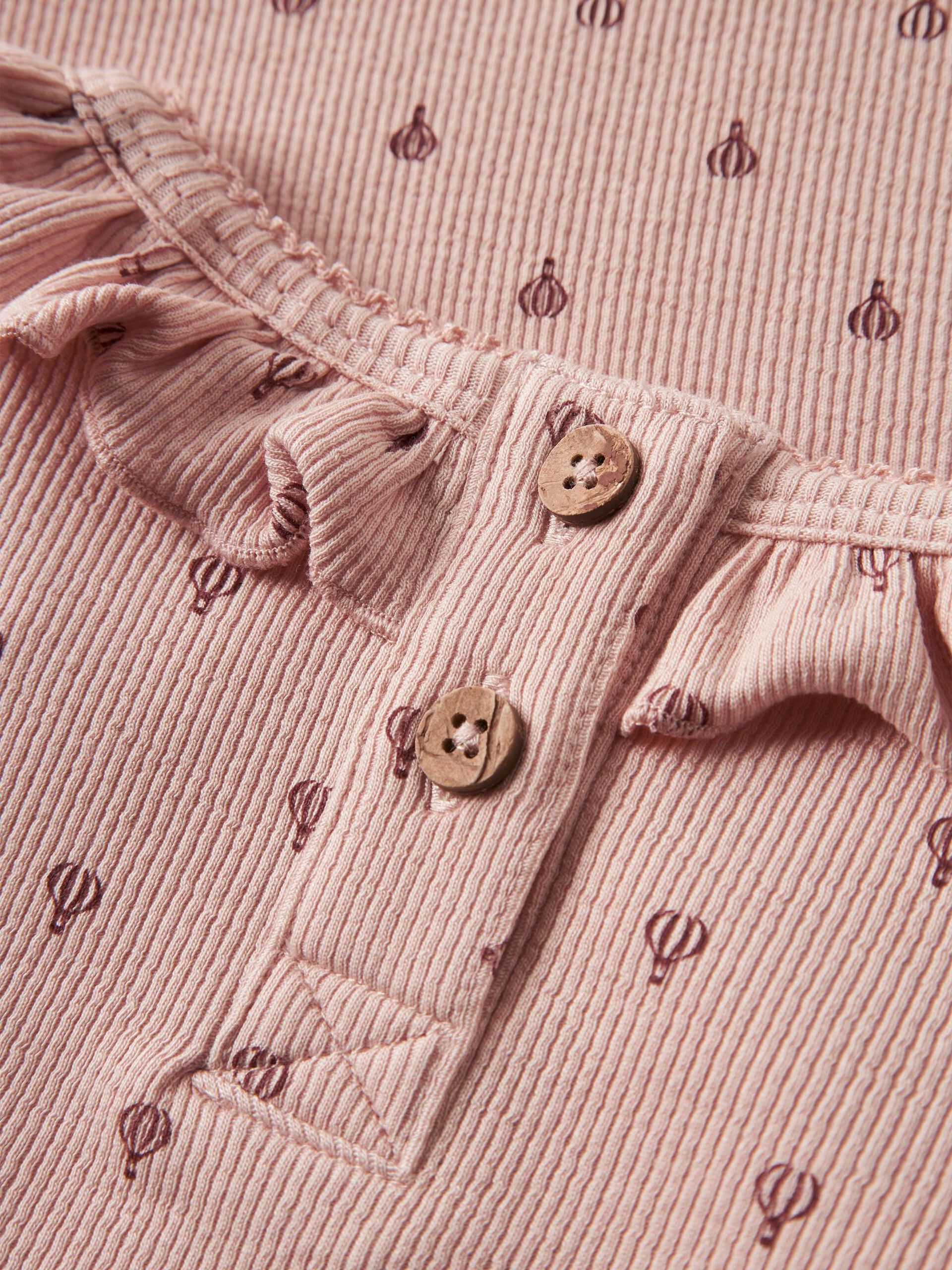 Carousel image - SLIM FIT -MALLINEN PITKÄHIHAINEN TOPPI, Cameo Rose | 3