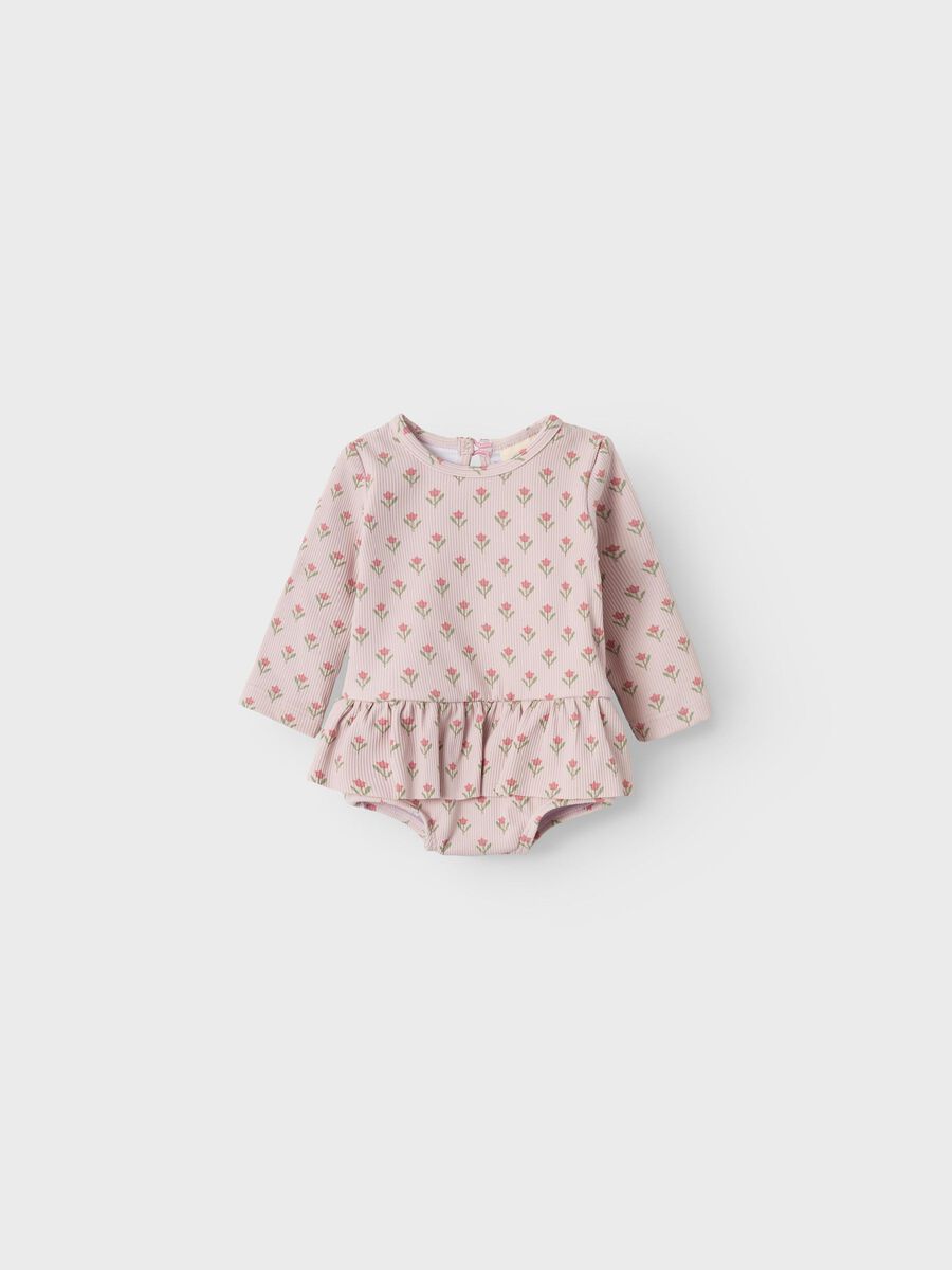 Carousel image - PRINTET BADEDRAGT, Violet Ice | 1