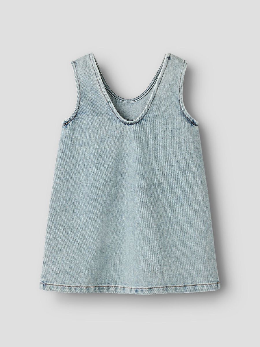 Product carousel image - DENIM SPENCERKJOLE, Medium Blue Denim | 2