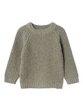 name it LONG SLEEVED KNITTED PULLOVER, Seagrass, highres - 13234308_Seagrass_001.jpg