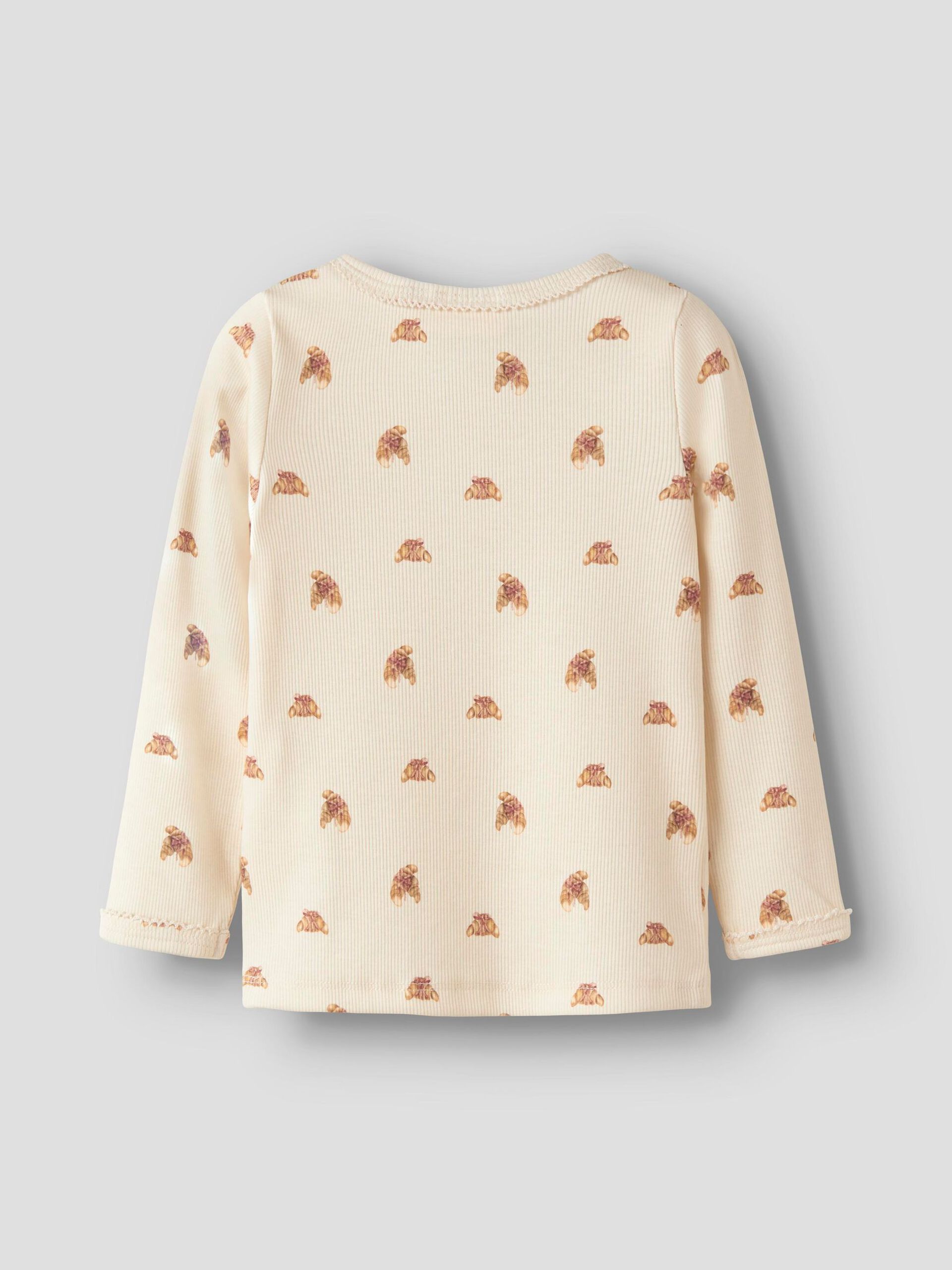Carousel image - TOP A MANICHE LUNGHE, Turtledove | 2