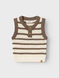 name it STRIPED KNITTED VEST, Birch, highres - 13234272_Birch_003.jpg