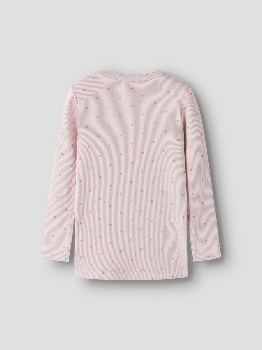 Product carousel image - PRINTET LANGERMET TOPP, Hushed Violet | 2
