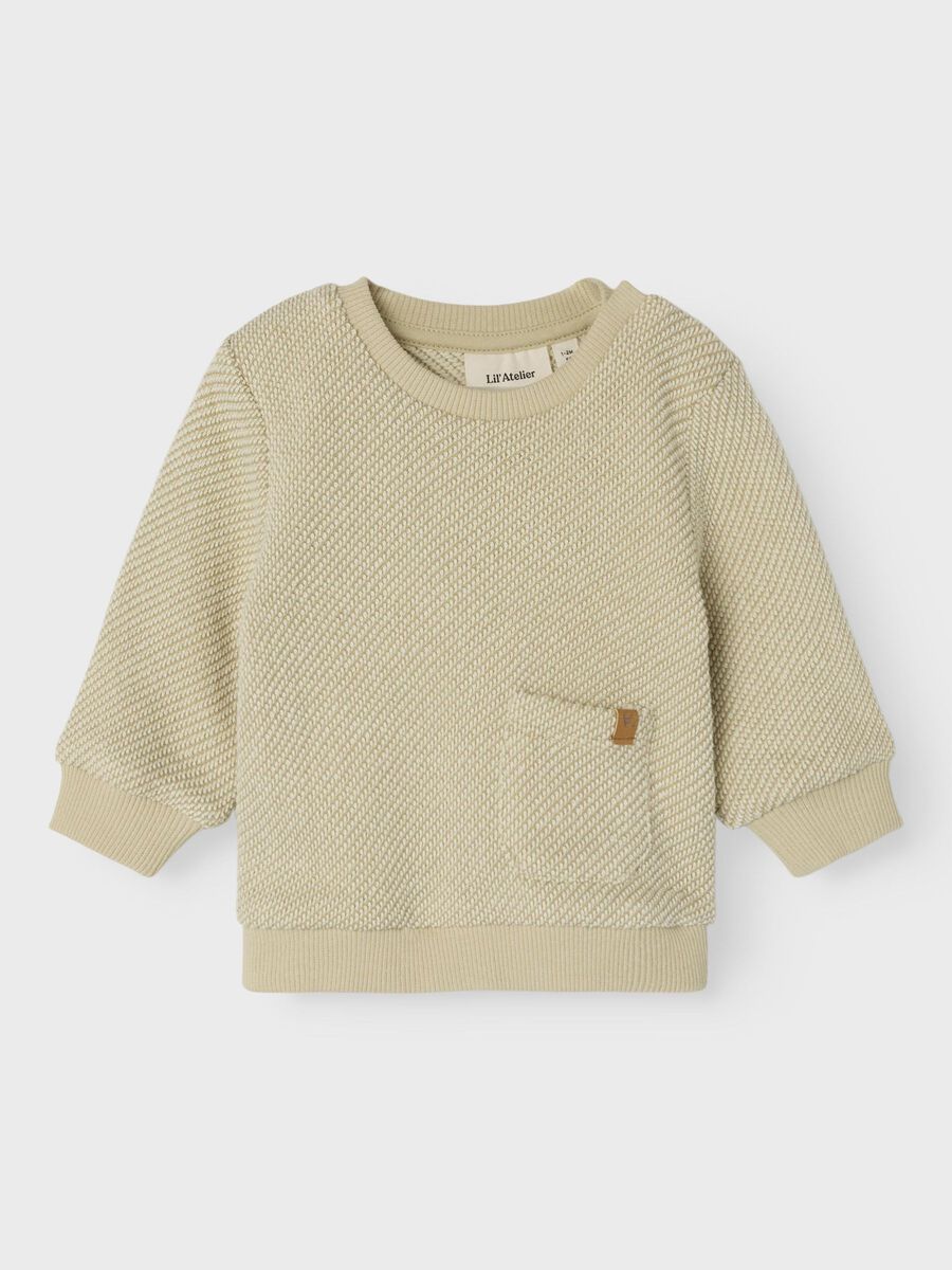 name it LONG SLEEVED SWEATSHIRT, Moss Gray, highres - 13238807_MossGray_003.jpg