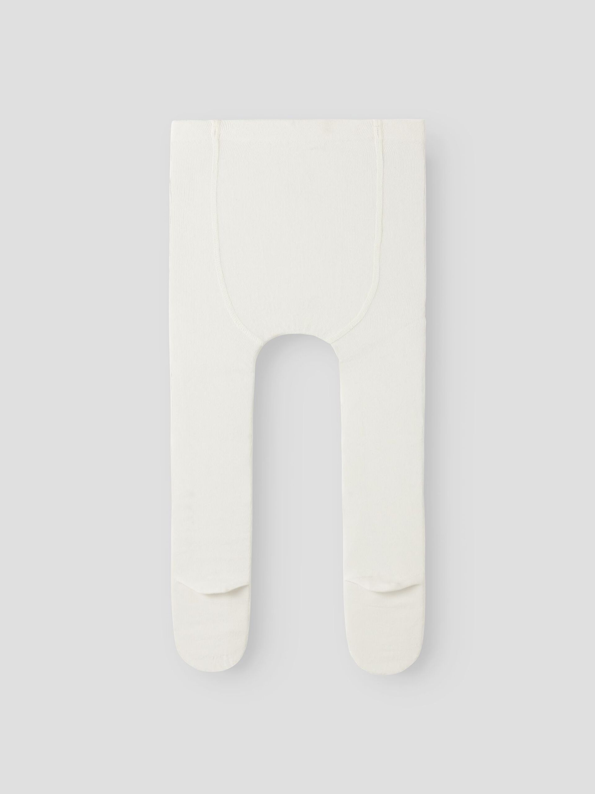 Carousel image - RIB KNIT PANTYHOSE, Coconut Milk | 2