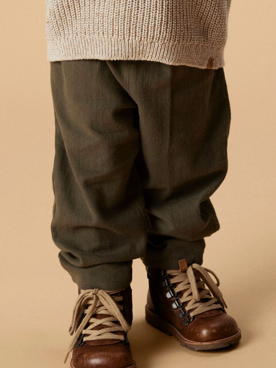 Product carousel image - REGULAR FIT TROUSERS, Sea Turtle | 1