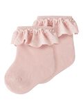 Product image thumbnail - 2 PACK SOCKS, Misty Rose | 5