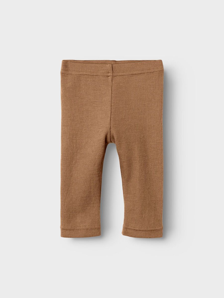 Carousel image - MERINO WOOL LEGGINGS, Tigers Eye | 1