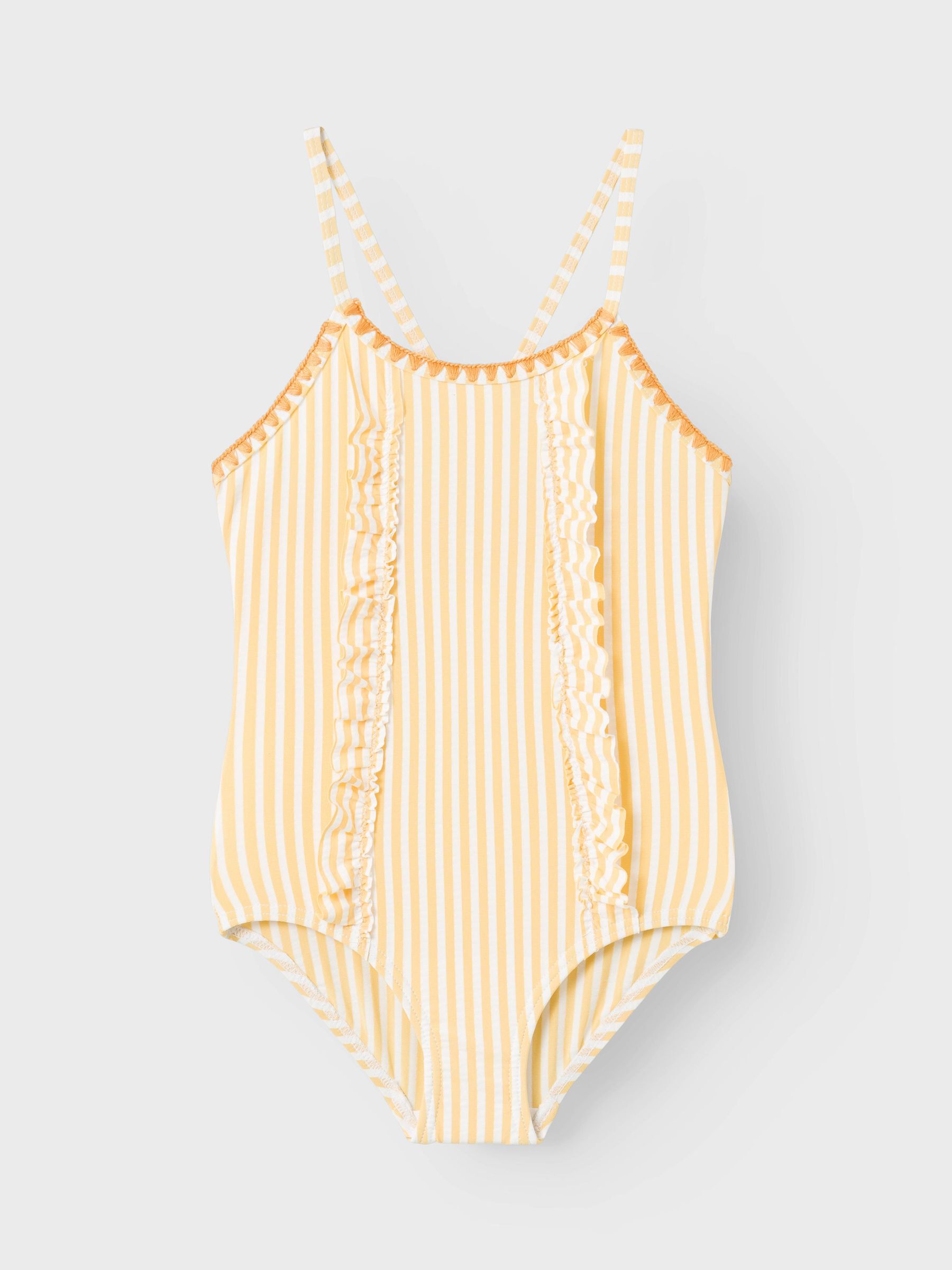 STRIPED SWIMSUIT Toddler 92 128 Girl White Lil Atelier Switzerland