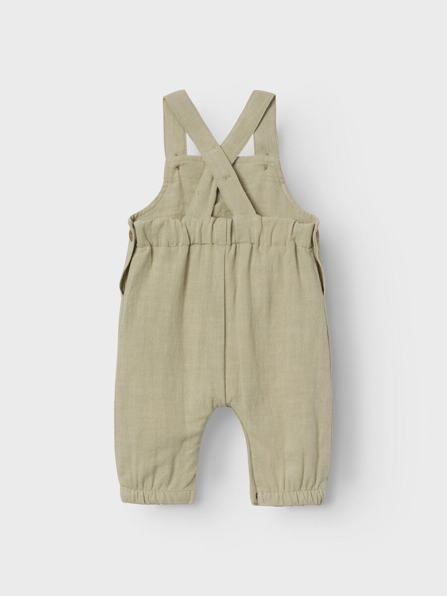 Product carousel image 2 LOOSE FIT OVERALLS, Moss Gray