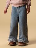 Product image thumbnail - WIDE LEG JEANS, Medium Blue Denim | 3