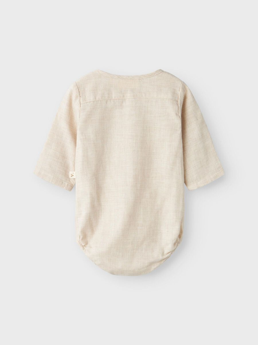 name it ORGANIC COTTON SHIRT, Turtledove, highres - 13238689_Turtledove_002.jpg
