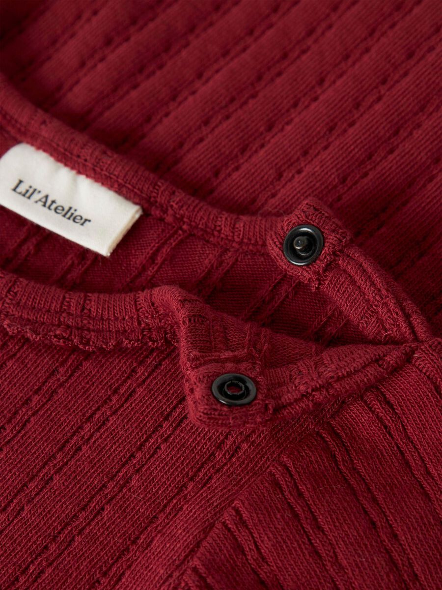 Product carousel image - EKOLOGISK BOMULL BODY, Red Dahlia | 3