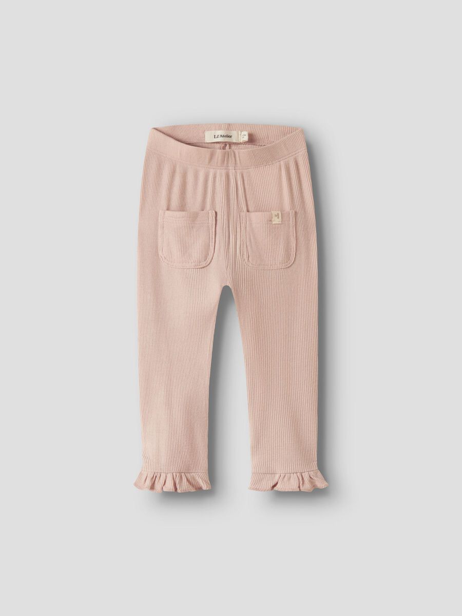 Carousel image - SLIM FIT LEGGINGS, Peach Whip | 1