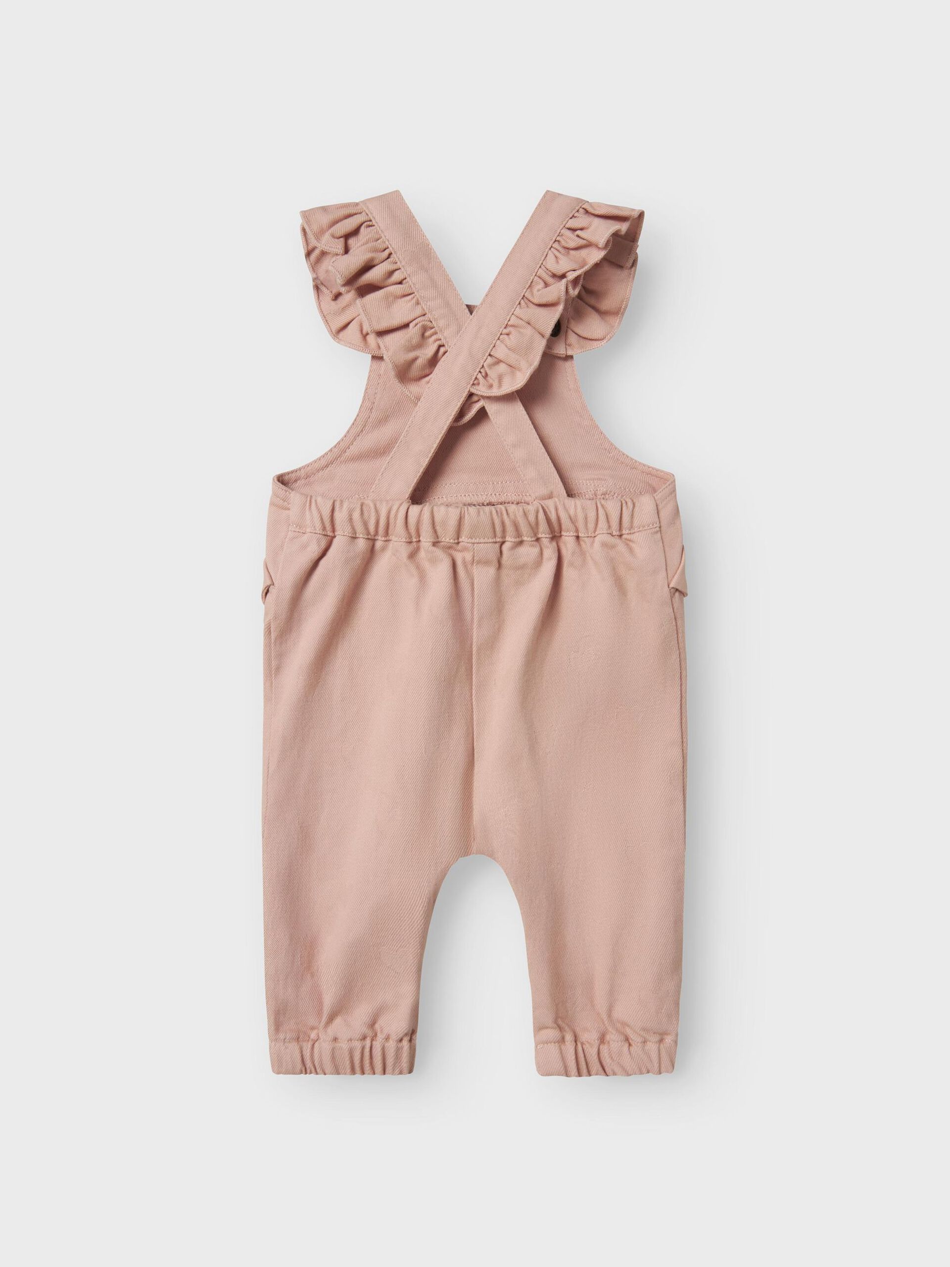 Carousel image - DENIM OVERALLS, Misty Rose | 2
