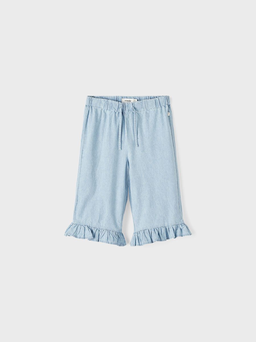 name it WIDE LEG CROPPED JEANS, Light Blue Denim, highres - 13220193_LightBlueDenim_003.jpg