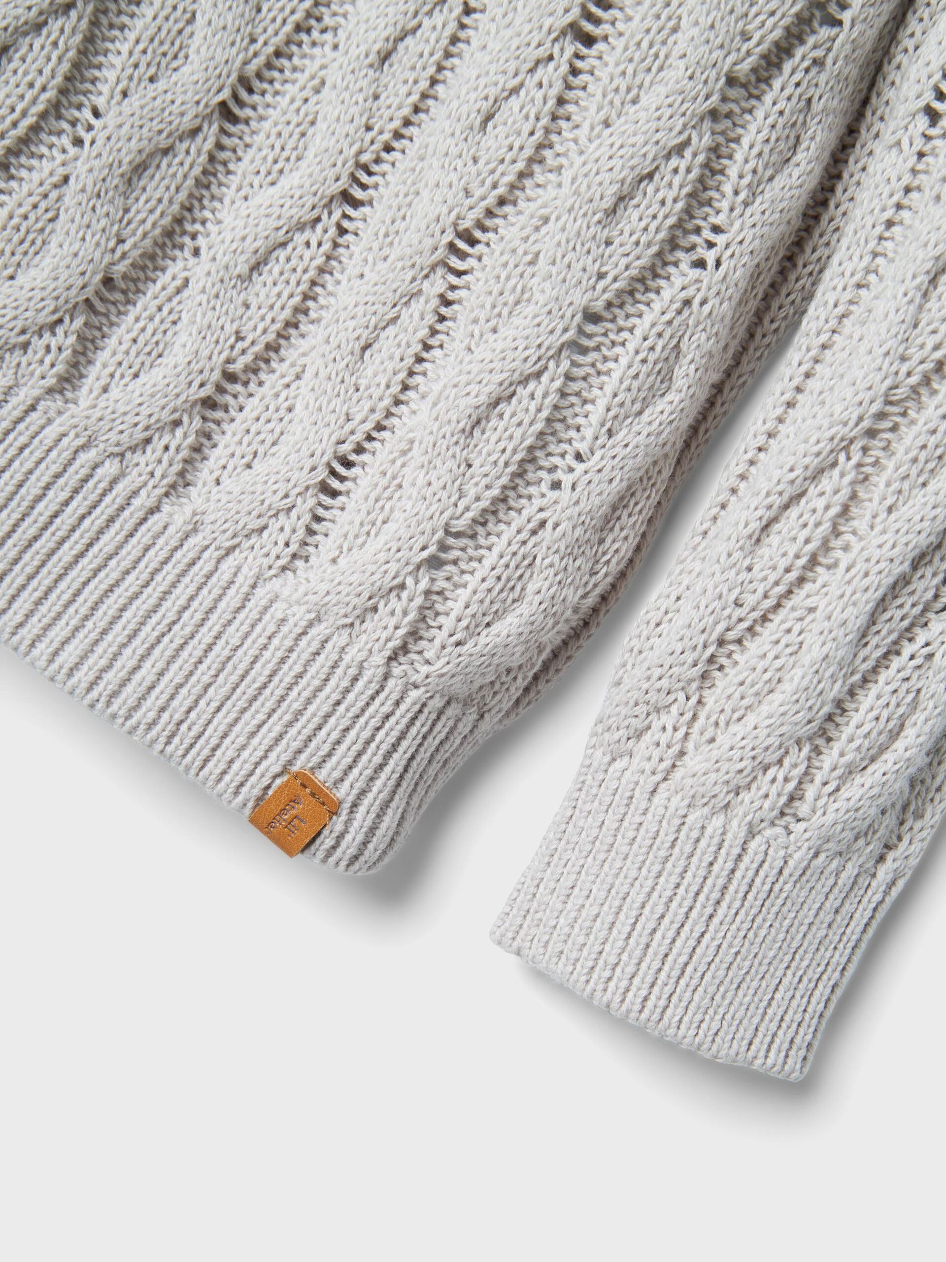 Carousel image - LONG SLEEVED KNITTED PULLOVER, Vapor Blue | 5