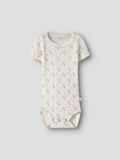 Product image thumbnail - PRINTED ROMPER, Coconut Milk | 1
