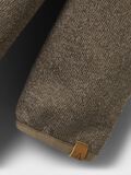 Product image thumbnail - LOOSE FIT SOFTSHELL SUIT, Shitake | 3
