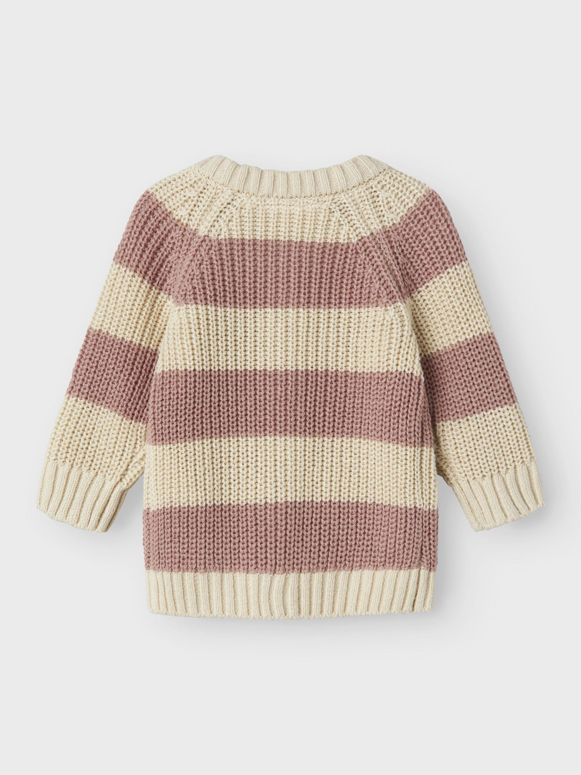 Carousel image - JAMBE DROITE CARDIGAN EN MAILLE, Turtledove | 2