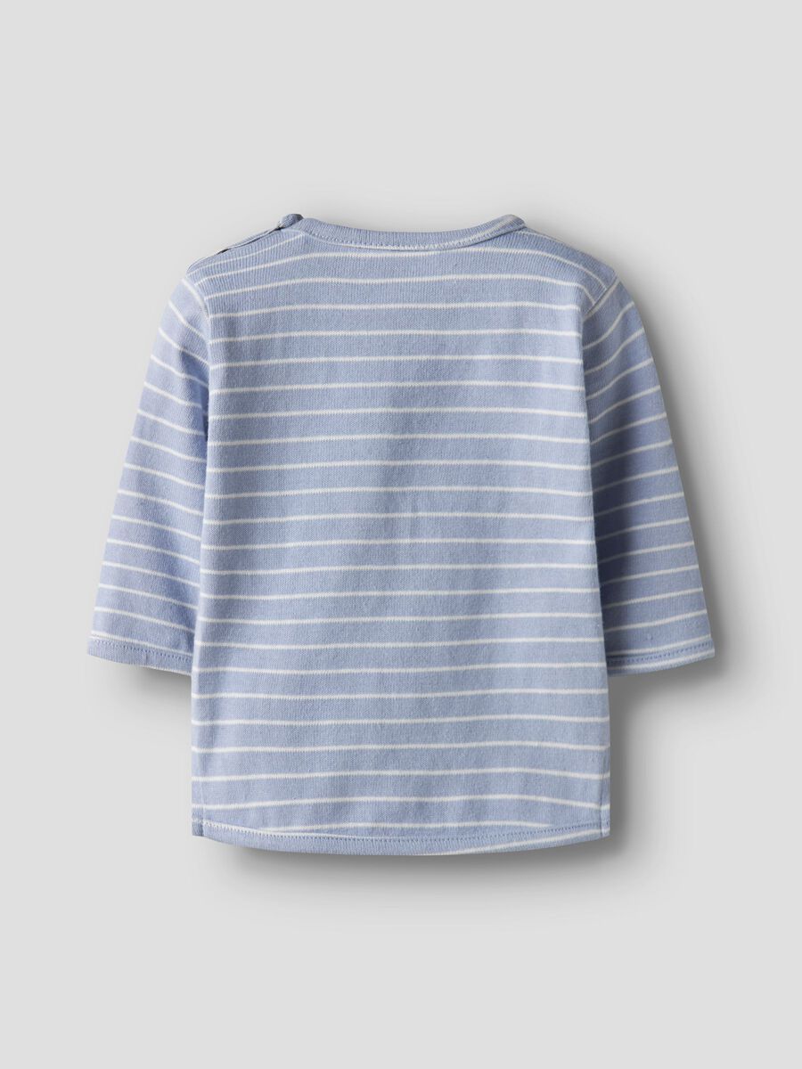 Product carousel image - ORGANIC COTTON TOP, Zen Blue | 2
