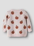 Product image thumbnail - REGULAR FIT STRIKKET CARDIGAN, Hushed Violet | 4