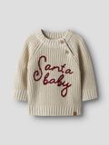 Product image thumbnail - NOËL PULL EN MAILLE, Turtledove | 1