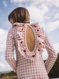 Product image thumbnail - EMBROIDERY DETAIL SWIMSUIT, Misty Rose | 2