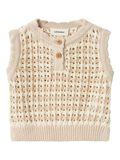 name it ØKOLOGISK BOMULL STRIKKET VEST, Turtledove, highres - 13238312_Turtledove_1158986_001.jpg