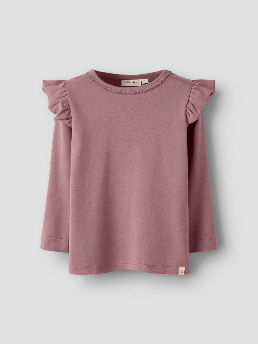 Product carousel image - SLIM FIT LONG SLEEVED TOP, Nostalgia Rose | 2
