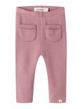 Product image thumbnail - ORGANIC COTTON LEGGINGS, Nostalgia Rose | 4