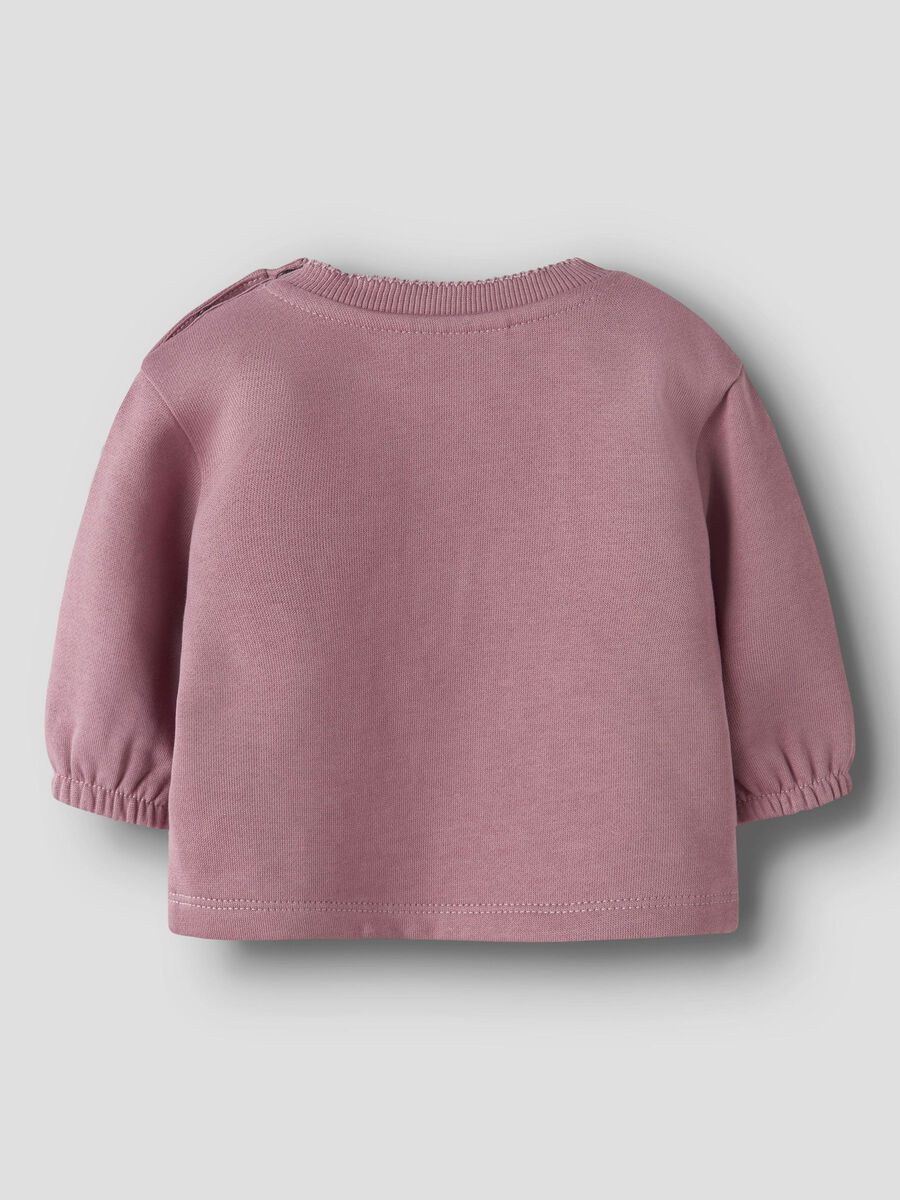 Product carousel image - ORGANIC COTTON SWEATSHIRT, Nostalgia Rose | 2