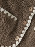 Product image thumbnail 3 EMBROIDERED TEDDY JACKET, Shitake