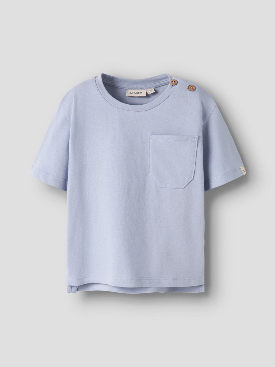 Product carousel image - COUPE AMPLE T-SHIRT, Zen Blue | 1