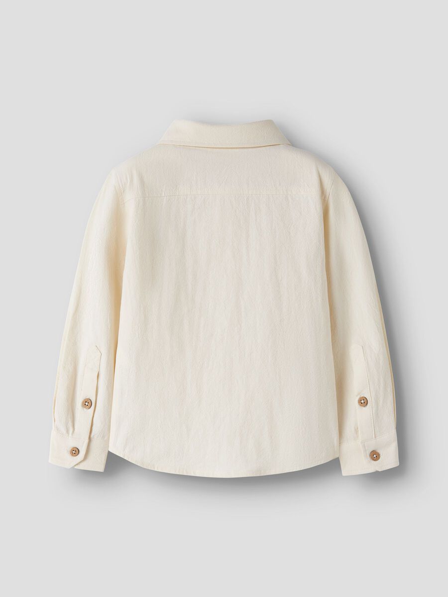 Product carousel image - ORGANIC COTTON SHIRT, Turtledove | 2