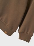 name it LØS PASSFORM SWEATSHIRT, Shitake, highres - 13236864_Shitake_005.jpg