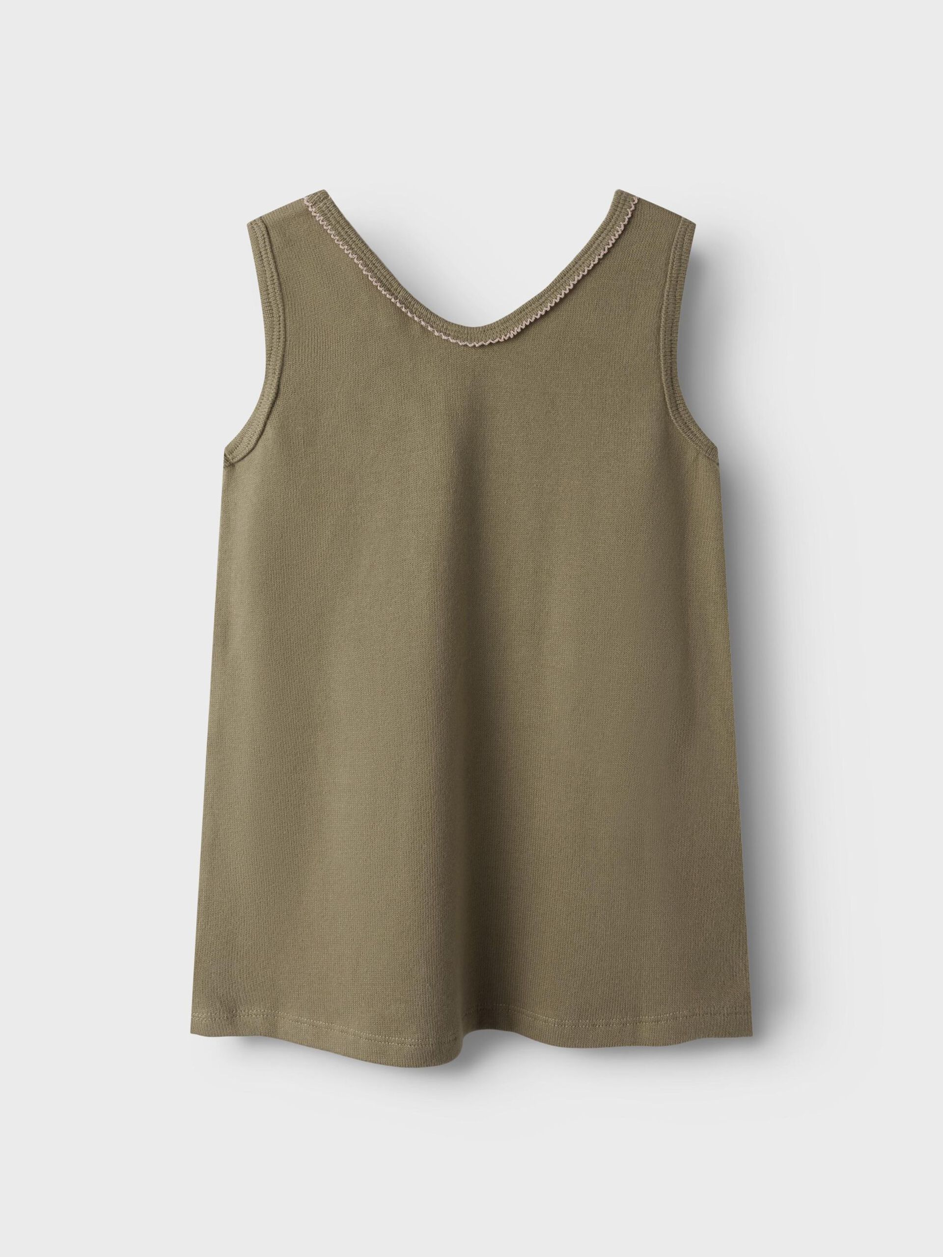 Carousel image - ORGANIC COTTON DRESS, Sepia Tint | 2