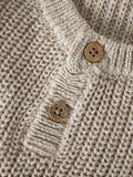 Product image thumbnail - BIOLOGISCH KATOEN GEBREID GILET, Oxford Tan | 5