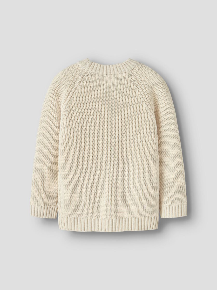 Product carousel image - NOËL PULL EN MAILLE, Turtledove | 2