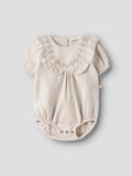 Product image thumbnail - ORGANIC COTTON ROMPER, Coconut Milk | 1