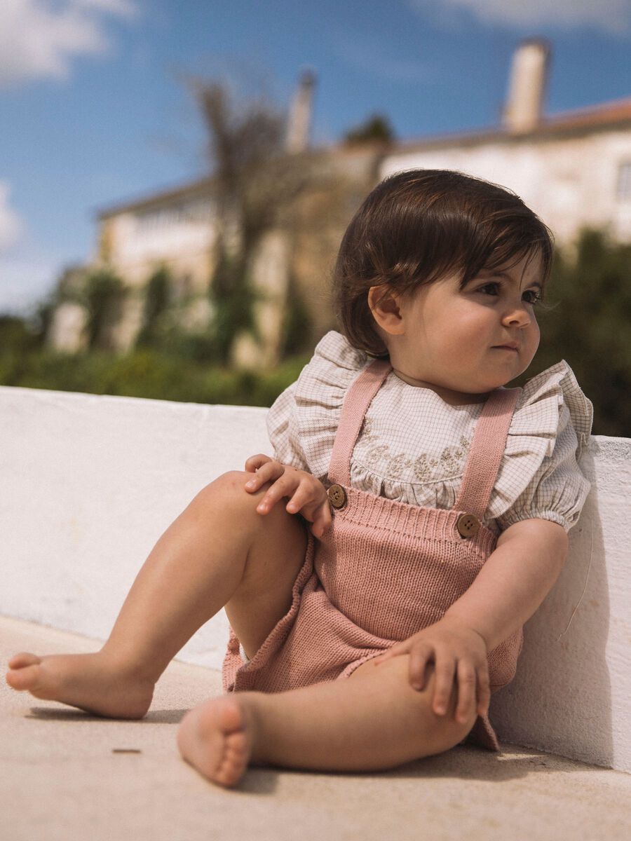 Product carousel image - ORGANIC COTTON BLOOMERS, Misty Rose | 1