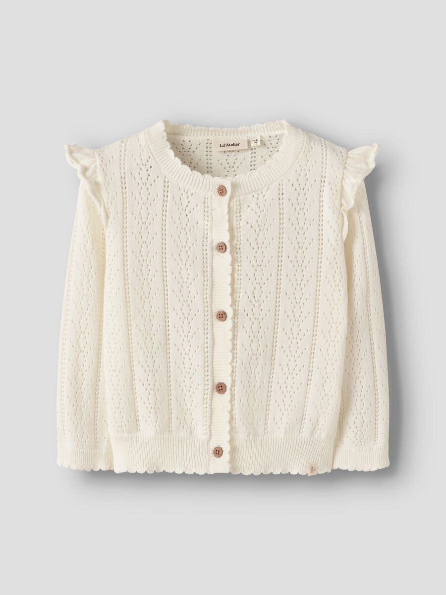 Carousel image - KNITTED CARDIGAN, Coconut Milk | 1